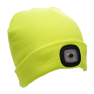 Image of Beanie Hat With Rechargeable Light